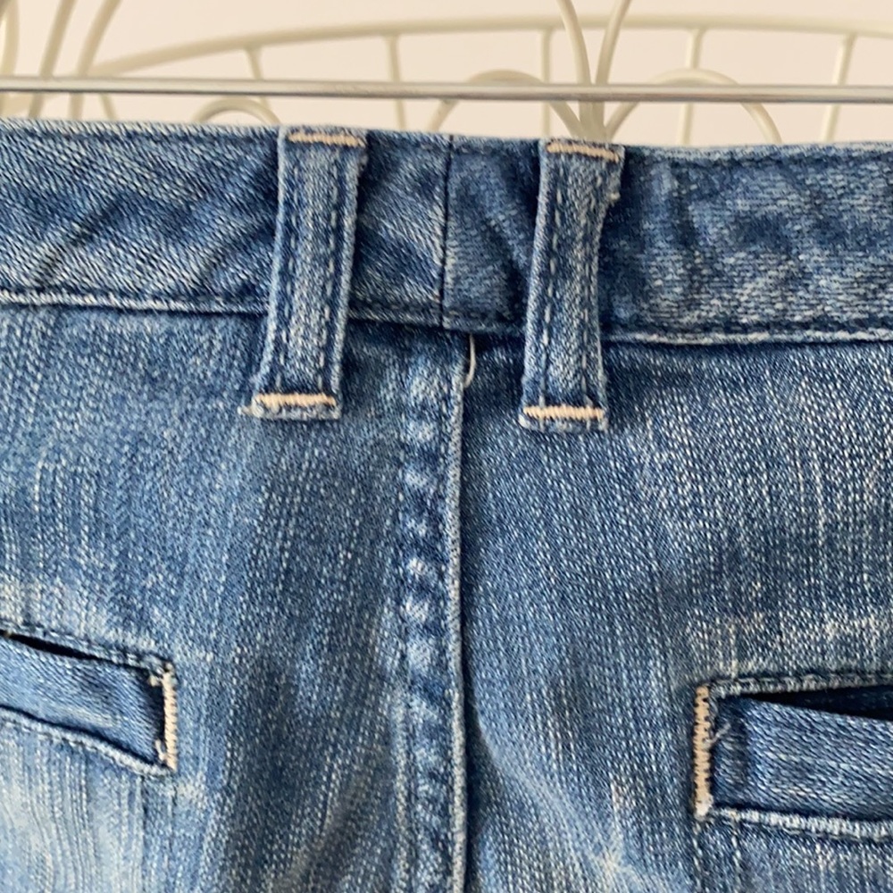 EXPRESS X2 High Waisted Wide Leg Flare Jeans - Picture 7 of 15
